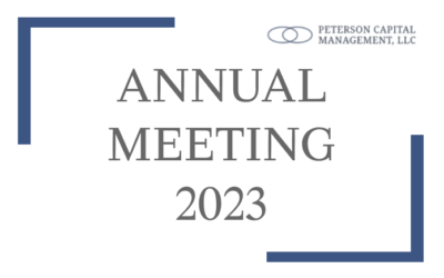 Peterson Capital Management Annual Meeting 2023